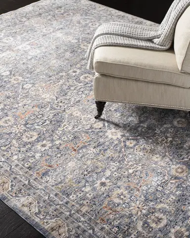 Lauren Ralph Lauren Belvoir Navy Power-Loomed Rug, 3 ' x 5 ' | Thumbnail 1