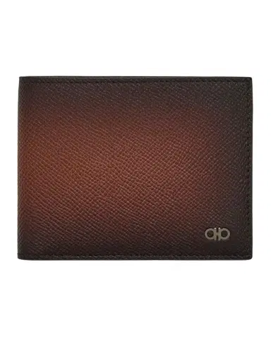 Ferragamo Men's Micro Gancio Leather Bifold Wallet | Thumbnail 1