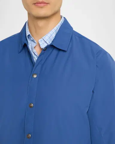 Peter Millar en 's Brighton Wind-Resistant Shirt Jacket | Thumbnail 4
