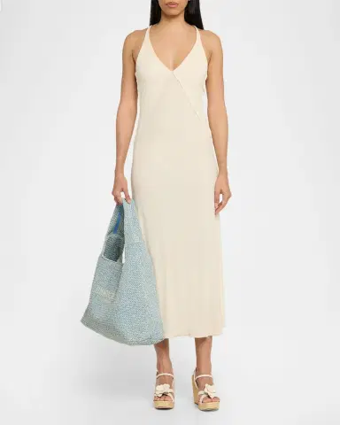 Jimmy Choo Beach Diamond Raffia Hobo Bag | Thumbnail 5 Jimmy Choo Beach Diamond Raffia Hobo Bag | Thumbnail 5