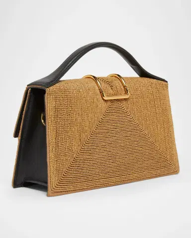 Jacquemus Le Grand Bambino Woven Top-Handle Bag | Thumbnail 3 Jacquemus Le Grand Bambino Woven Top-Handle Bag | Thumbnail 3