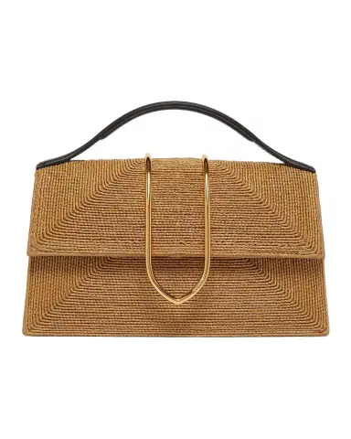 Jacquemus Le Grand Bambino Woven Top-Handle Bag | Thumbnail 1 Jacquemus Le Grand Bambino Woven Top-Handle Bag | Thumbnail 1