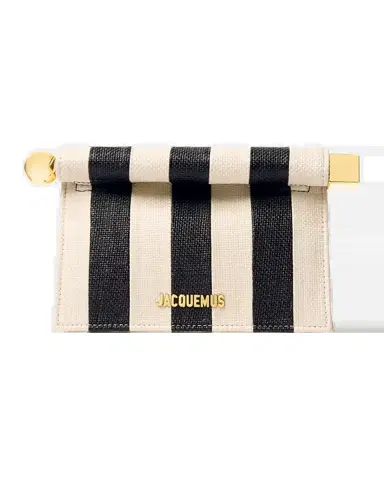 Jacquemus La Petite Pochette Rond Carre Raffia Clutch | Thumbnail 2 Jacquemus La Petite Pochette Rond Carre Raffia Clutch | Thumbnail 2