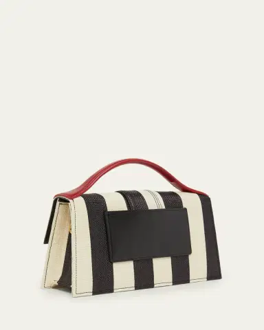 Jacquemus Le Grand Bambino Striped Top-Handle Bag | Thumbnail 3 Jacquemus Le Grand Bambino Striped Top-Handle Bag | Thumbnail 3