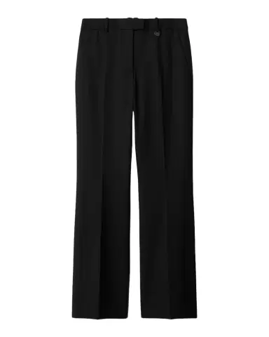 Burberry Tessa Wool-Twill Bootcut Pants | Thumbnail 1