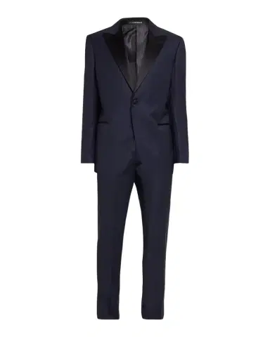 Emporio Armani Men's Wool G Line Slim Two-Piece Suit | Thumbnail 1 Emporio Armani Men's Wool G Line Slim Two-Piece Suit | Thumbnail 1