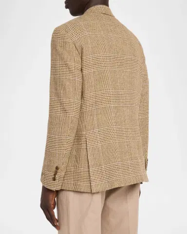 Polo Ralph Lauren Men's Tailored-Fit Glen Plaid Suit Jacket | Thumbnail 3