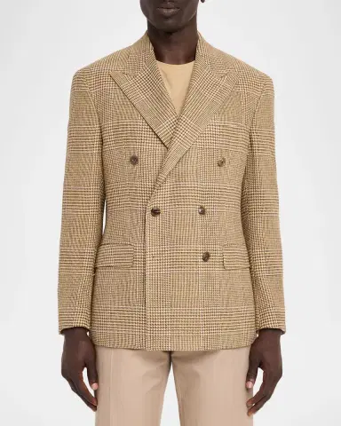 Polo Ralph Lauren Men's Tailored-Fit Glen Plaid Suit Jacket | Thumbnail 4