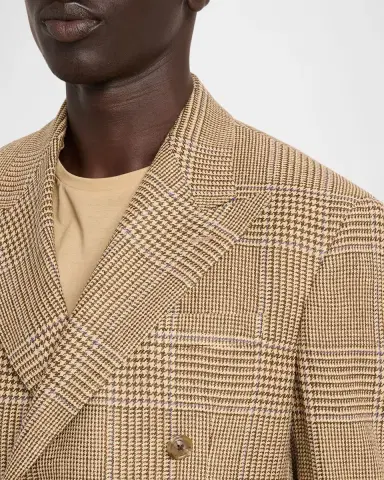Polo Ralph Lauren Men's Tailored-Fit Glen Plaid Suit Jacket | Thumbnail 5