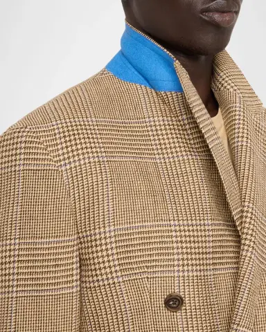 Polo Ralph Lauren Men's Tailored-Fit Glen Plaid Suit Jacket | Thumbnail 7