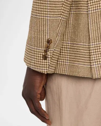 Polo Ralph Lauren Men's Tailored-Fit Glen Plaid Suit Jacket | Thumbnail 8
