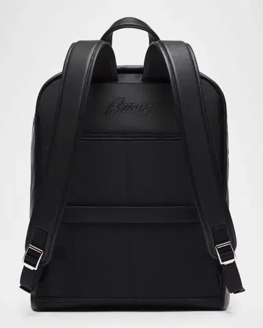 Brioni Men's Nappa Leather Backpack | Thumbnail 3