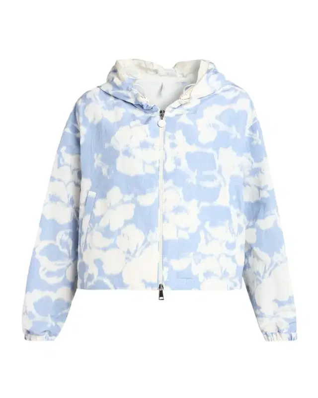 Moncler Noisetier Floral Hooded Jacket