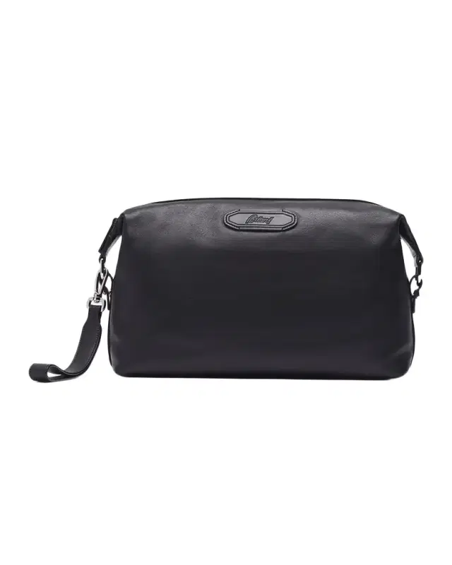 Men 's The Pouch Leather Wristlet Bag