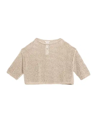 Lafayette 148 New York Oversized Open-Stitch Crop Sweater | Thumbnail 1 Lafayette 148 New York Oversized Open-Stitch Crop Sweater | Thumbnail 1