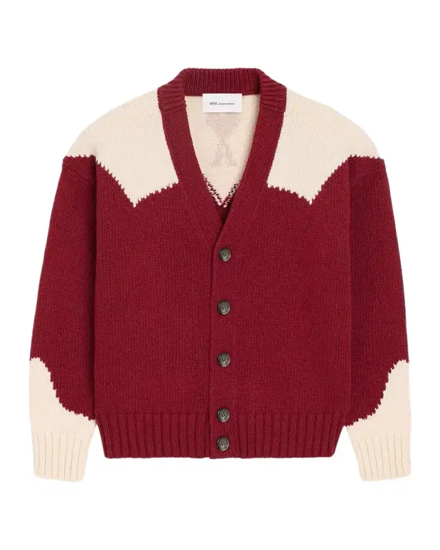 Ami De Coeur V-Neck Cardigan