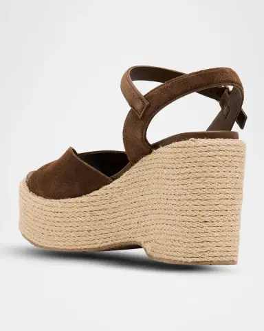 Pedro Garcia 85mm Doina Suede Platform Sandals | Thumbnail 3