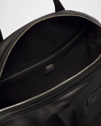 Brioni Men's Nappa Leather Duffle Bag | Thumbnail 4 Brioni Men's Nappa Leather Duffle Bag | Thumbnail 4