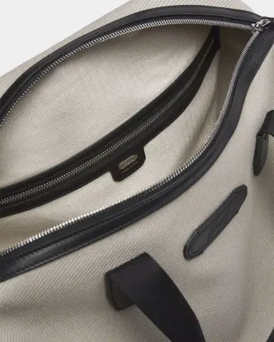 Brioni Men's Durable Canvas Duffle Bag | Thumbnail 4 Brioni Men's Durable Canvas Duffle Bag | Thumbnail 4