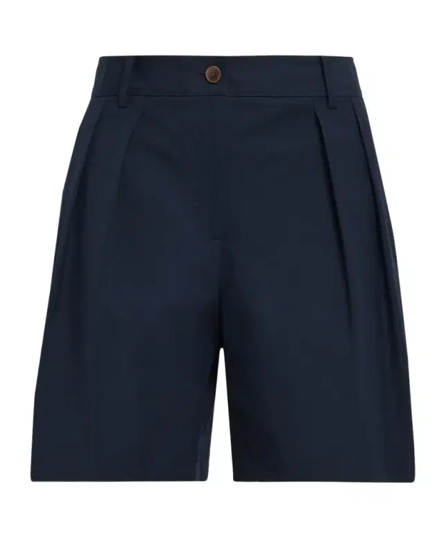 Lafayette 148 New York Park Wide-Leg Techno Stretch Twill Shorts