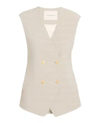 Lafayette 148 New York Double-Breasted Plaid Vest | Thumbnail 1 Lafayette 148 New York Double-Breasted Plaid Vest | Thumbnail 1