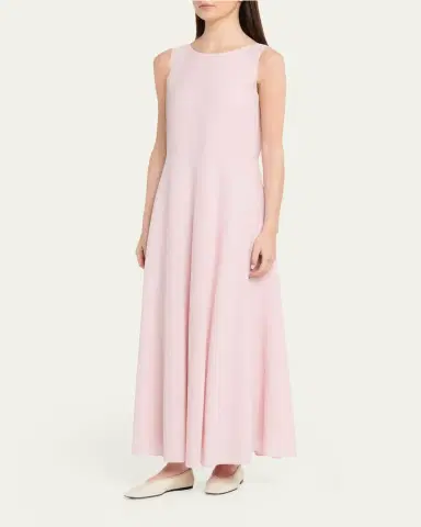 Lafayette 148 New York Sleeveless A-Line Maxi Dress | Thumbnail 7 Lafayette 148 New York Sleeveless A-Line Maxi Dress | Thumbnail 7