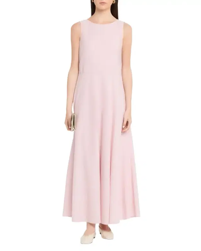 Lafayette 148 New York Sleeveless A-Line Maxi Dress