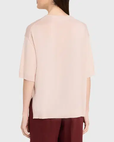 Lafayette 148 New York Drop-Shoulder Merino Wool Knit Sweater | Thumbnail 2