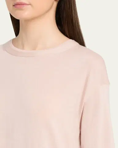 Lafayette 148 New York Drop-Shoulder Merino Wool Knit Sweater | Thumbnail 9