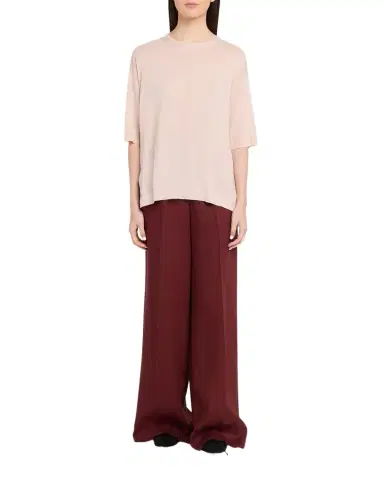 Lafayette 148 New York Drop-Shoulder Merino Wool Knit Sweater | Thumbnail 1