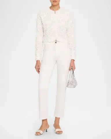 Lafayette 148 New York Ruffle Zip-Front Jacket | Thumbnail 2 Lafayette 148 New York Ruffle Zip-Front Jacket | Thumbnail 2