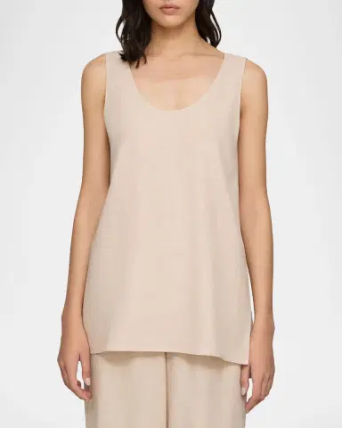 Lafayette 148 New York Scoop-Neck Wool-Silk Tank | Thumbnail 3 Lafayette 148 New York Scoop-Neck Wool-Silk Tank | Thumbnail 3