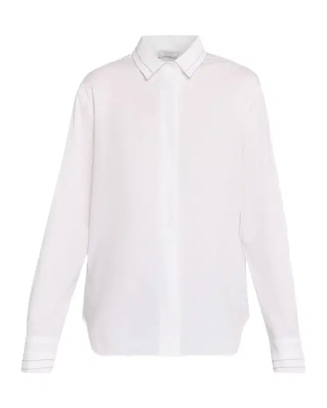 Stretch Cotton Poplin Shirt