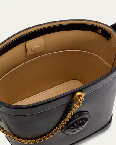 Versace Medusa Leather Bucket Bag | Thumbnail 4 Versace Medusa Leather Bucket Bag | Thumbnail 4