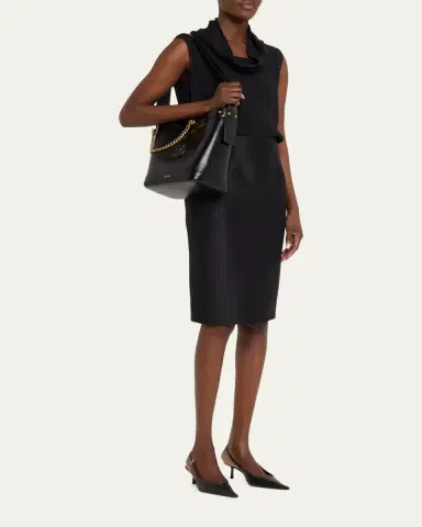 Versace Medusa Leather Bucket Bag | Thumbnail 5 Versace Medusa Leather Bucket Bag | Thumbnail 5