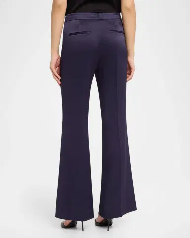 Ungaro Kyra Flare-Leg Satin Pants | Thumbnail 2