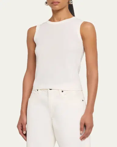 SLVRLAKE Crewneck Cotton Tank Top | Thumbnail 8