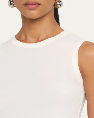 SLVRLAKE Crewneck Cotton Tank Top | Thumbnail 9