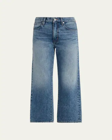 SLVRLAKE Hunter Relaxed Wide Ankle Jeans | Thumbnail 5