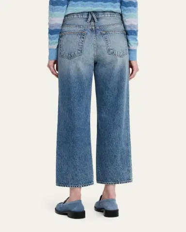 SLVRLAKE Hunter Relaxed Wide Ankle Jeans | Thumbnail 7