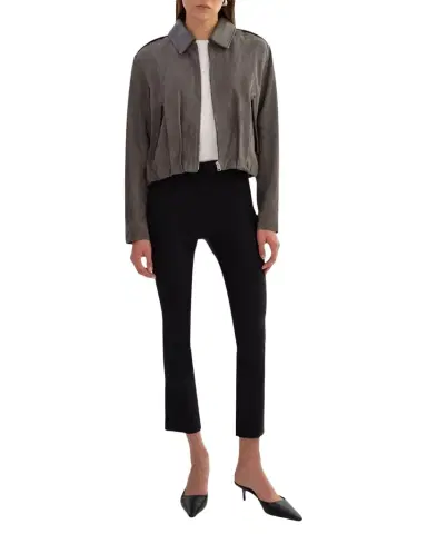 LaMarque Robbie Suede Bomber Jacket | Thumbnail 1 LaMarque Robbie Suede Bomber Jacket | Thumbnail 1