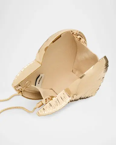 Simkhai Marion Metal Shell Crossbody Clutch | Thumbnail 4 Simkhai Marion Metal Shell Crossbody Clutch | Thumbnail 4
