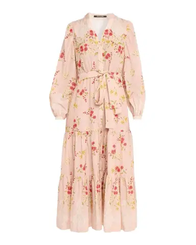 Kobi Halperin Noora Long Sleeve Floral Viscose-Blend Dress | Thumbnail 1