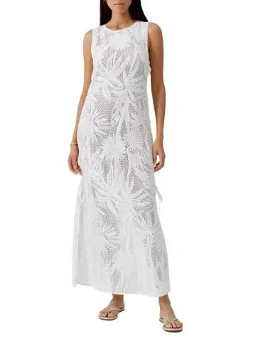 Melissa Odabash Jada Palm Lace Maxi Dress | Thumbnail 1