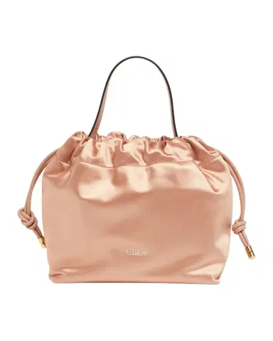 Chloé Mini Icons Satin Top Handle Bag | Thumbnail 1 Chloé Mini Icons Satin Top Handle Bag | Thumbnail 1