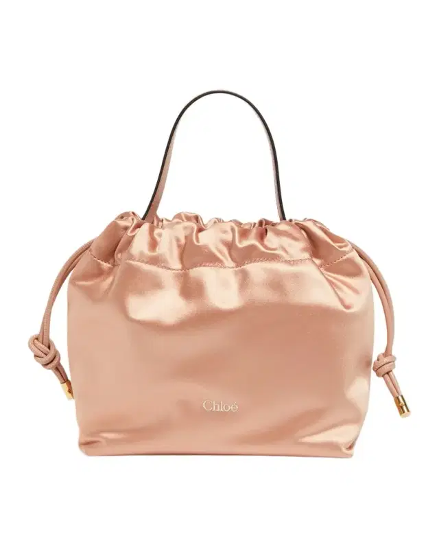 Chloe Mini  Icons Satin Top Handle Bag
