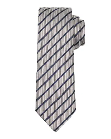 Giorgio Armani Men's Diagonal Stripe Silk Jacquard Tie | Thumbnail 1