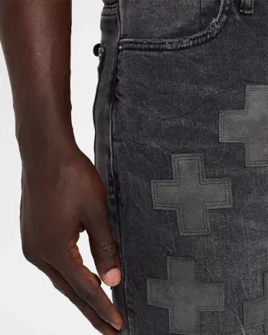 Ksubi Men's Van Winkle Backstage Black Kraftwerk Skinny Jeans | Thumbnail 5