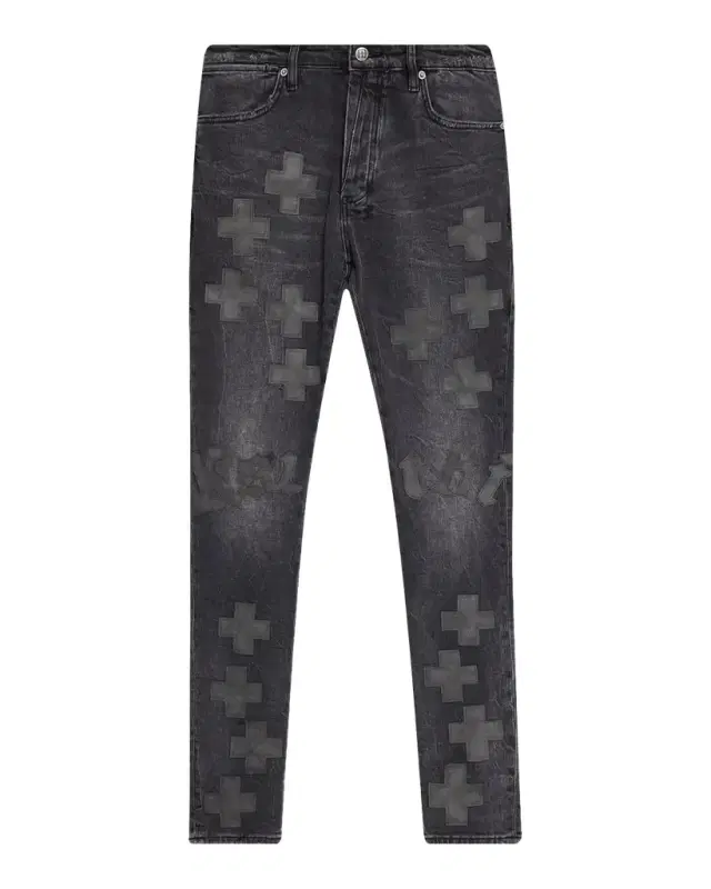 Men's Van Winkle Backstage Black Kraftwerk Skinny Jeans