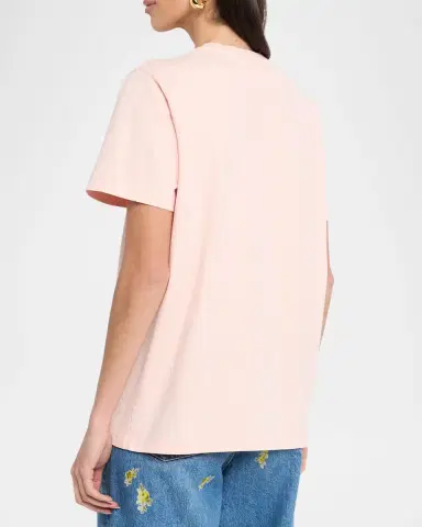 Ganni Crewneck Graphic Tee | Thumbnail 3